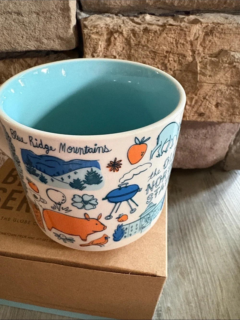 New Starbucks Blue Ridge Mountains, North Carolina collector mug